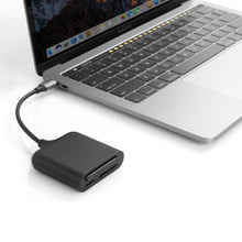 Load image into Gallery viewer, HyperDrive USB-C Pro Card Reader — for UHS-II microSD, SD 4.0, CFast card