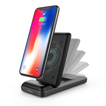 Load image into Gallery viewer, HyperJuice Wireless Charger Stand — Qi wireless charging stand for iPhone, Samsung, and all smartphones.
