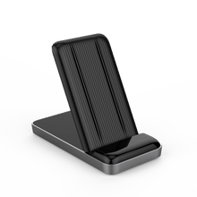 Load image into Gallery viewer, HyperJuice Wireless Charger Stand — Qi wireless charging stand for iPhone, Samsung, and all smartphones.