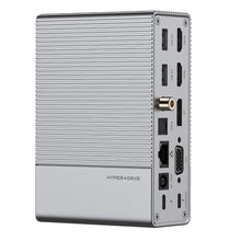 Load image into Gallery viewer, HyperDrive GEN2 18-Port USB-C Hub — 2X Speed & Power: Universal USB-C docking station for MacBook, Chromebook, and PC