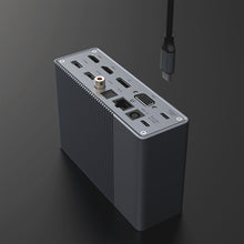 Load image into Gallery viewer, HyperDrive GEN2 18-Port USB-C Hub — 2X Speed & Power: Universal USB-C docking station for MacBook, Chromebook, and PC