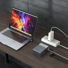 Load image into Gallery viewer, HyperDrive GEN2 18-Port USB-C Hub — 2X Speed & Power: Universal USB-C docking station for MacBook, Chromebook, and PC