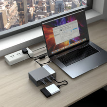Load image into Gallery viewer, HyperDrive GEN2 18-Port USB-C Hub — 2X Speed & Power: Universal USB-C docking station for MacBook, Chromebook, and PC