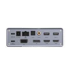 Load image into Gallery viewer, HyperDrive GEN2 18-Port USB-C Hub — 2X Speed & Power: Universal USB-C docking station for MacBook, Chromebook, and PC