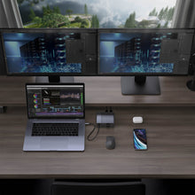 Load image into Gallery viewer, HyperDrive GEN2 12-Port USB-C Hub — 2X Speed & Power: Universal USB-C docking station for MacBook, Chromebook, and PC
