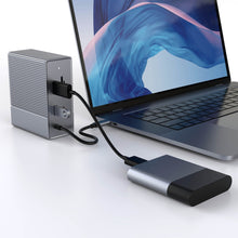 Load image into Gallery viewer, HyperDrive GEN2 12-Port USB-C Hub — 2X Speed & Power: Universal USB-C docking station for MacBook, Chromebook, and PC