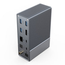 Load image into Gallery viewer, HyperDrive GEN2 16-Port Thunderbolt 3 Dock — Latest Generation Titan Ridge Docking Station. Supports 8K video. Backward compatible with USB-C host.