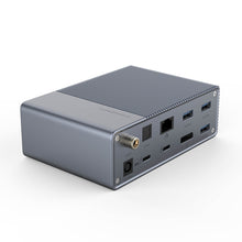 Load image into Gallery viewer, HyperDrive GEN2 16-Port Thunderbolt 3 Dock — Latest Generation Titan Ridge Docking Station. Supports 8K video. Backward compatible with USB-C host.
