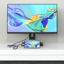 Load image into Gallery viewer, HyperDrive GEN2 6-Port USB-C Hub — 2X Speed & Power: Universal USB-C docking station for MacBook, Chromebook, and PC