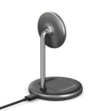 Load image into Gallery viewer, HyperJuice Magnetic Wireless Charging Stand — Designed for iPhone 12 & AirPods