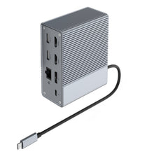 Load image into Gallery viewer, HyperDrive GEN2 12-Port USB-C Hub — 2X Speed & Power: Universal USB-C docking station for MacBook, Chromebook, and PC