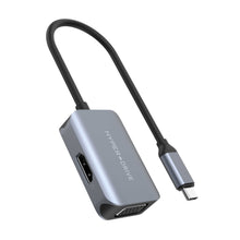 Load image into Gallery viewer, HyperDrive USB-C to HDMI + VGA Video Adapter — Universal USB-C Hub for 4K 60Hz HDR video output