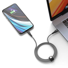 Load image into Gallery viewer, HyperDrive USB-C to Lightning Tough Cable (3.3ft / 1m)