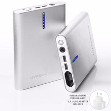 Load image into Gallery viewer, HyperJuice AC Battery Pack (100Wh / 26,800mAh) — The world's longest-lasting portable battery pack with AC outlet. This sleek, airline approved power bank can quick charge any device.