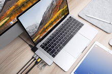 Load image into Gallery viewer, HyperDrive NET 6-in-2 for MacBook Pro/Air — Add 6 ports including Gigabit Ethernet to MacBook Pro & MacBook Air