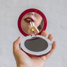 Load image into Gallery viewer, Pearl 3000mAh — Makeup mirror portable charger for iPhone, Samsung, and Android.