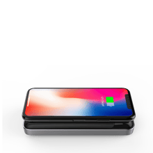 Load image into Gallery viewer, HyperJuice Wireless Charger Stand — Qi wireless charging stand for iPhone, Samsung, and all smartphones.
