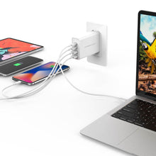 Load image into Gallery viewer, HyperJuice GaN 100W USB-C Charger — World's most crowdfunded 100W GaN charger. Quick charge 2 USB-C and 2 USB-A devices.
