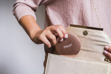 Load image into Gallery viewer, Pearl 3000mAh — Makeup mirror portable charger for iPhone, Samsung, and Android.
