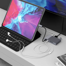 Load image into Gallery viewer, HyperDrive GEN2 6-Port USB-C Hub — 2X Speed &amp; Power: Universal USB-C docking station for MacBook, Chromebook, and PC

