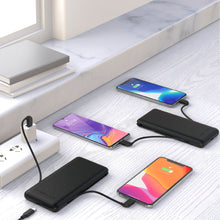 Load image into Gallery viewer, HyperJuice 18W 15000mAh Battery Pack — USB-C battery pack for iPhone with integrated 18W Lightning to USB-C cable.
