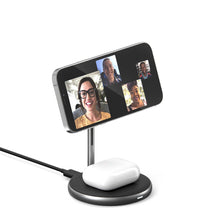 Load image into Gallery viewer, HyperJuice Magnetic Wireless Charging Stand — Designed for iPhone 12 &amp; AirPods
