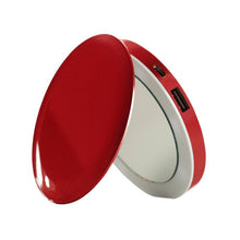 Load image into Gallery viewer, Pearl 3000mAh — Makeup mirror portable charger for iPhone, Samsung, and Android.
